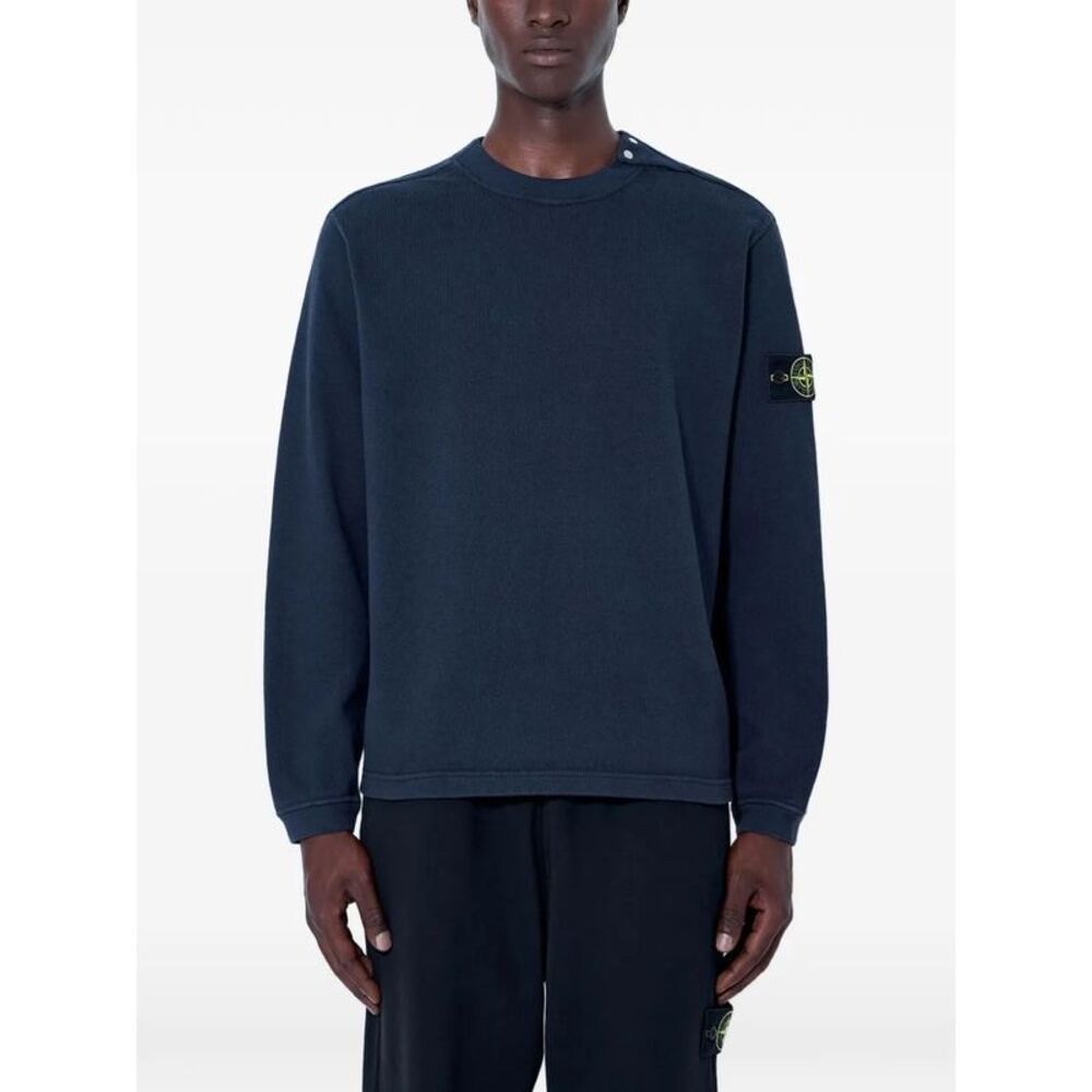 Stone Island Men Logo-Patch Sweatshirt